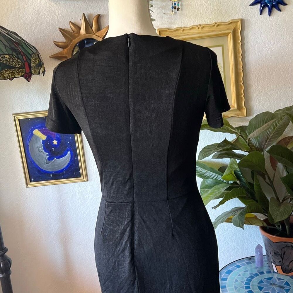 Katherine Barclay montreal Size 2 Black fitted dress - Picture 6 of 7